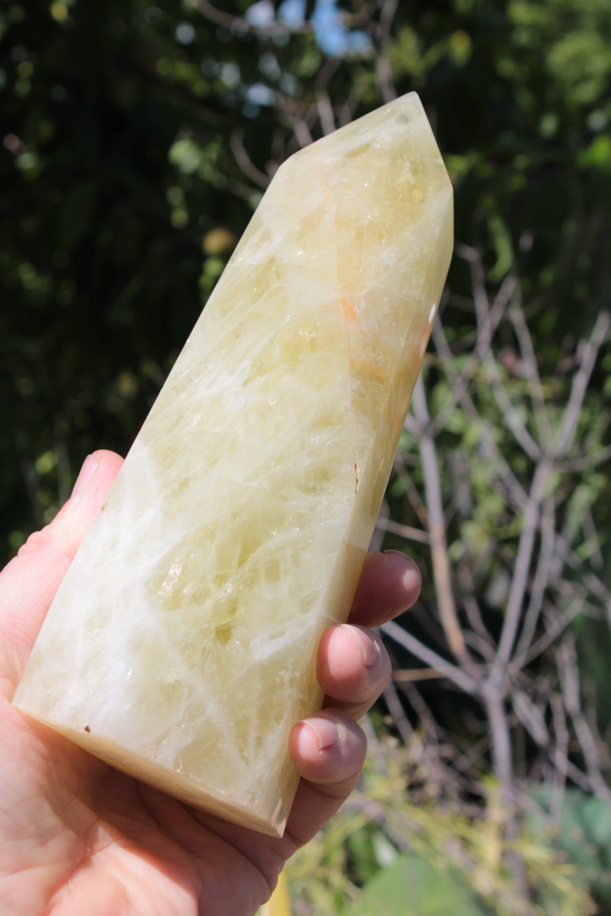 Citrine obelisk 1130g Rocks and Things