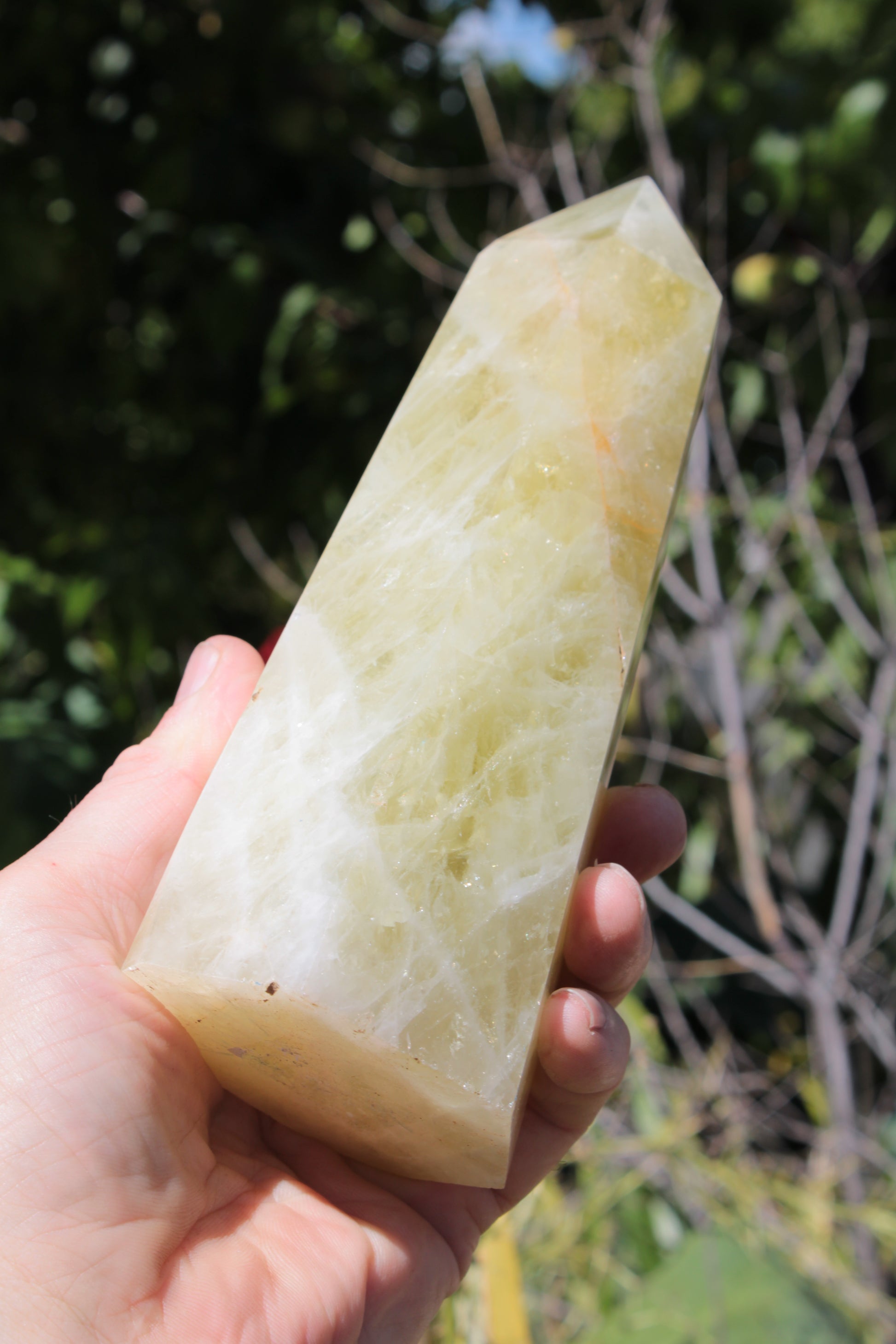 Citrine obelisk 1130g Rocks and Things