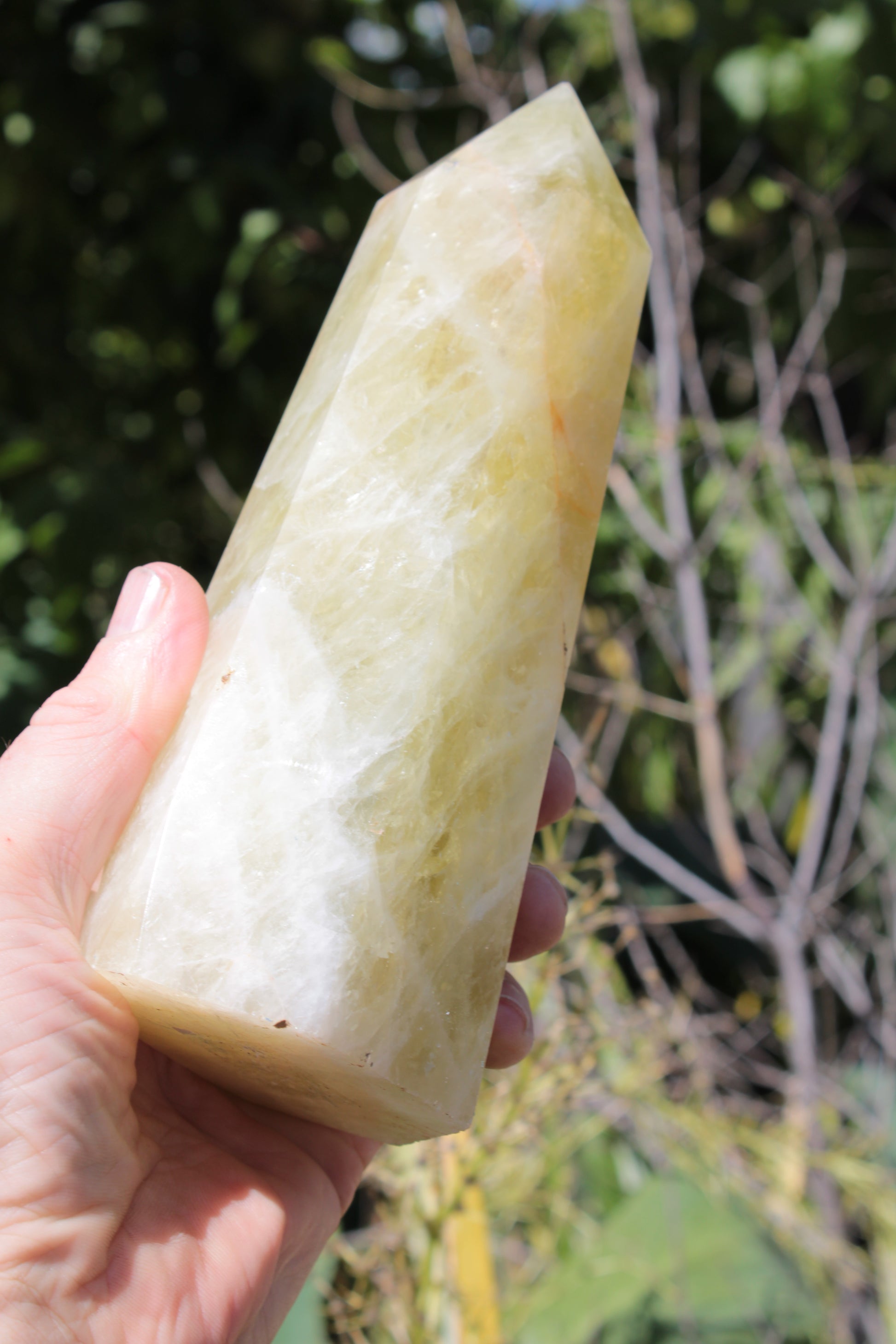 Citrine obelisk 1130g Rocks and Things