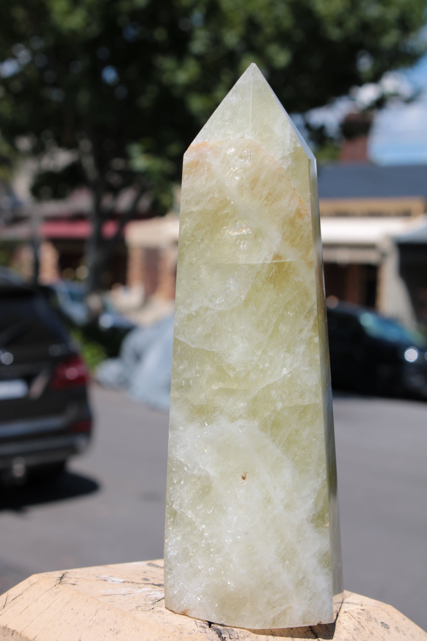 Citrine obelisk 1130g Rocks and Things