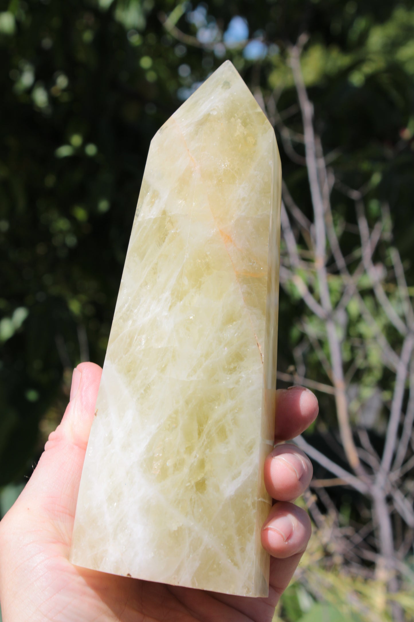 Citrine obelisk 1130g Rocks and Things