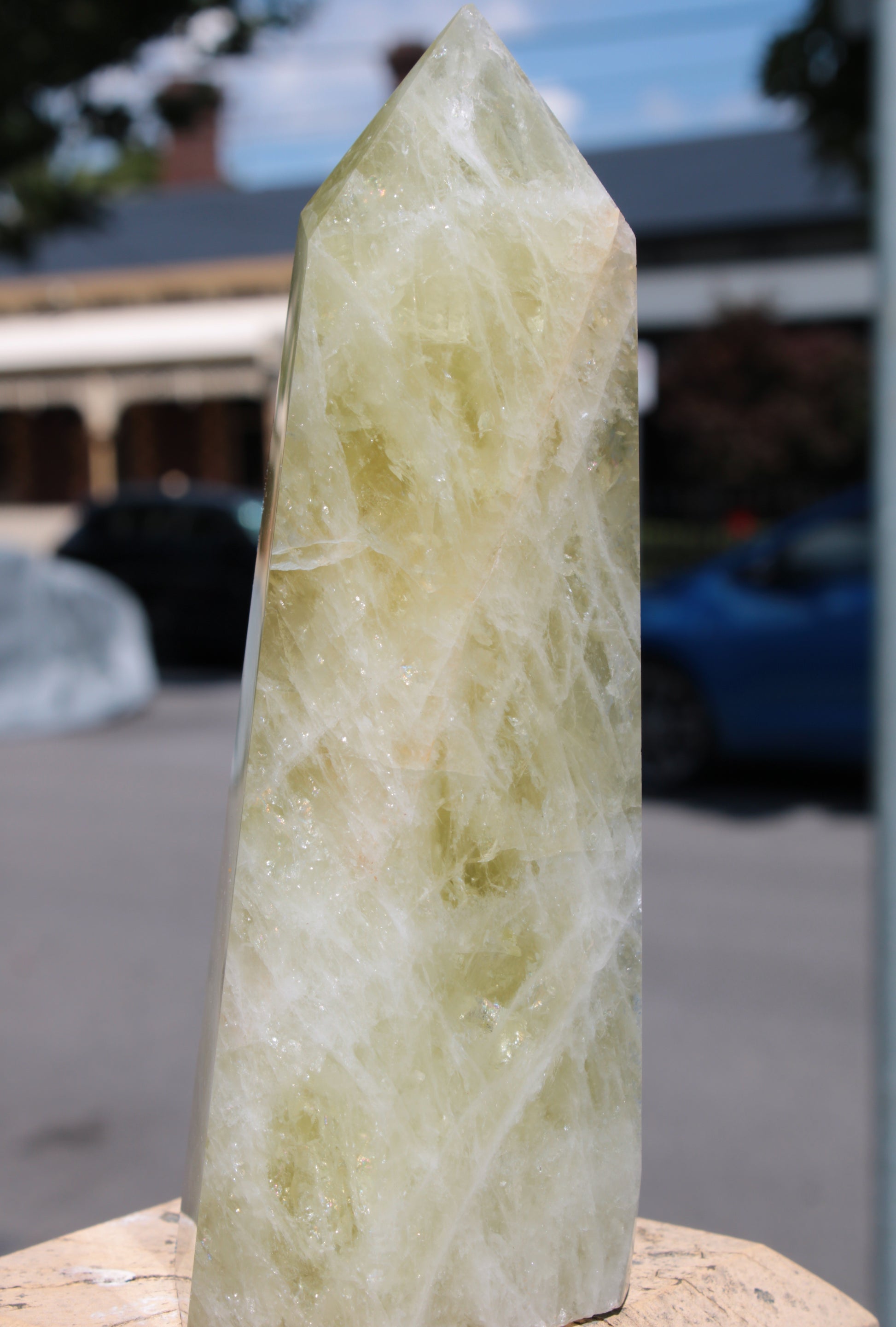 Citrine obelisk 1130g Rocks and Things