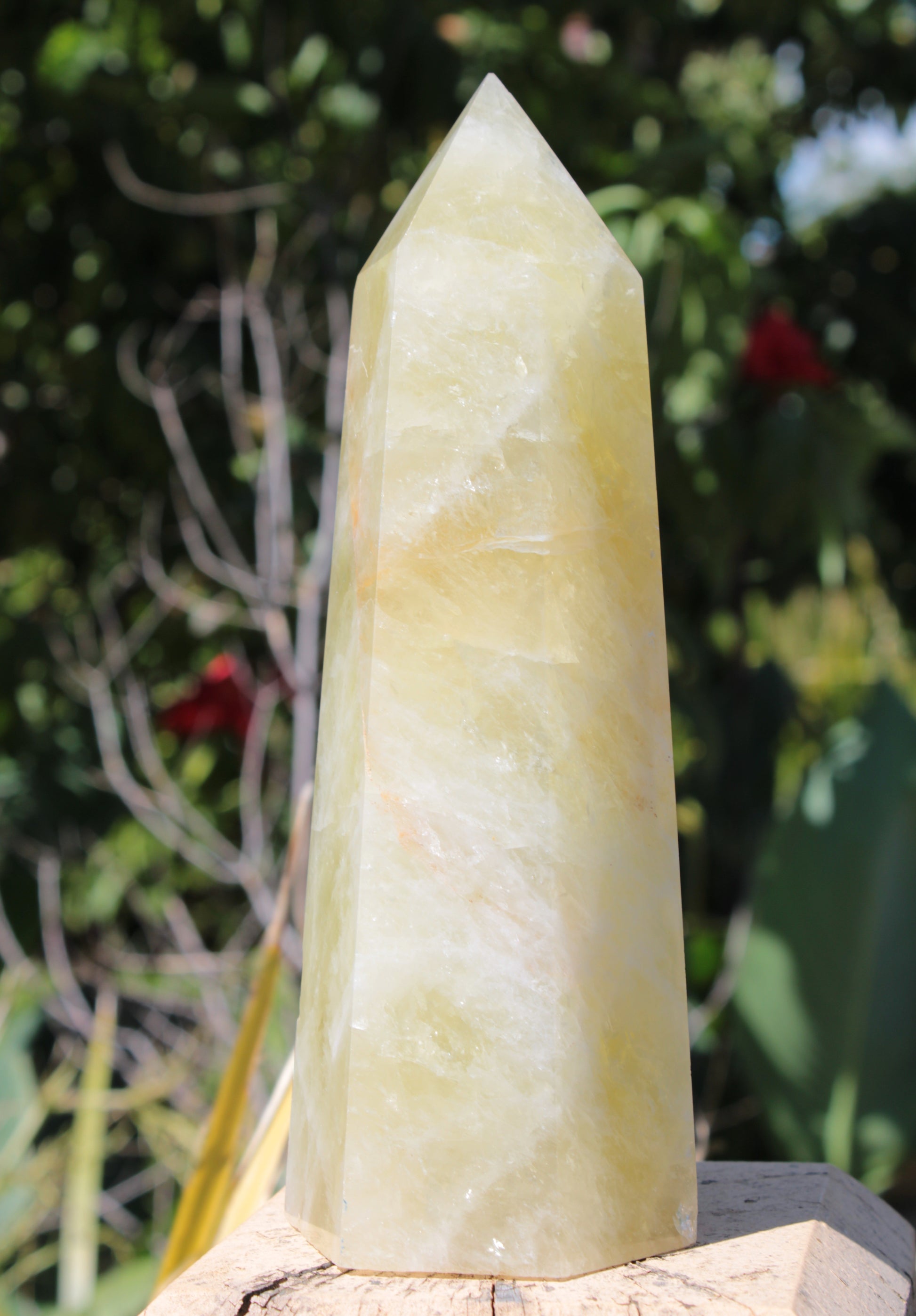 Citrine obelisk 1130g Rocks and Things