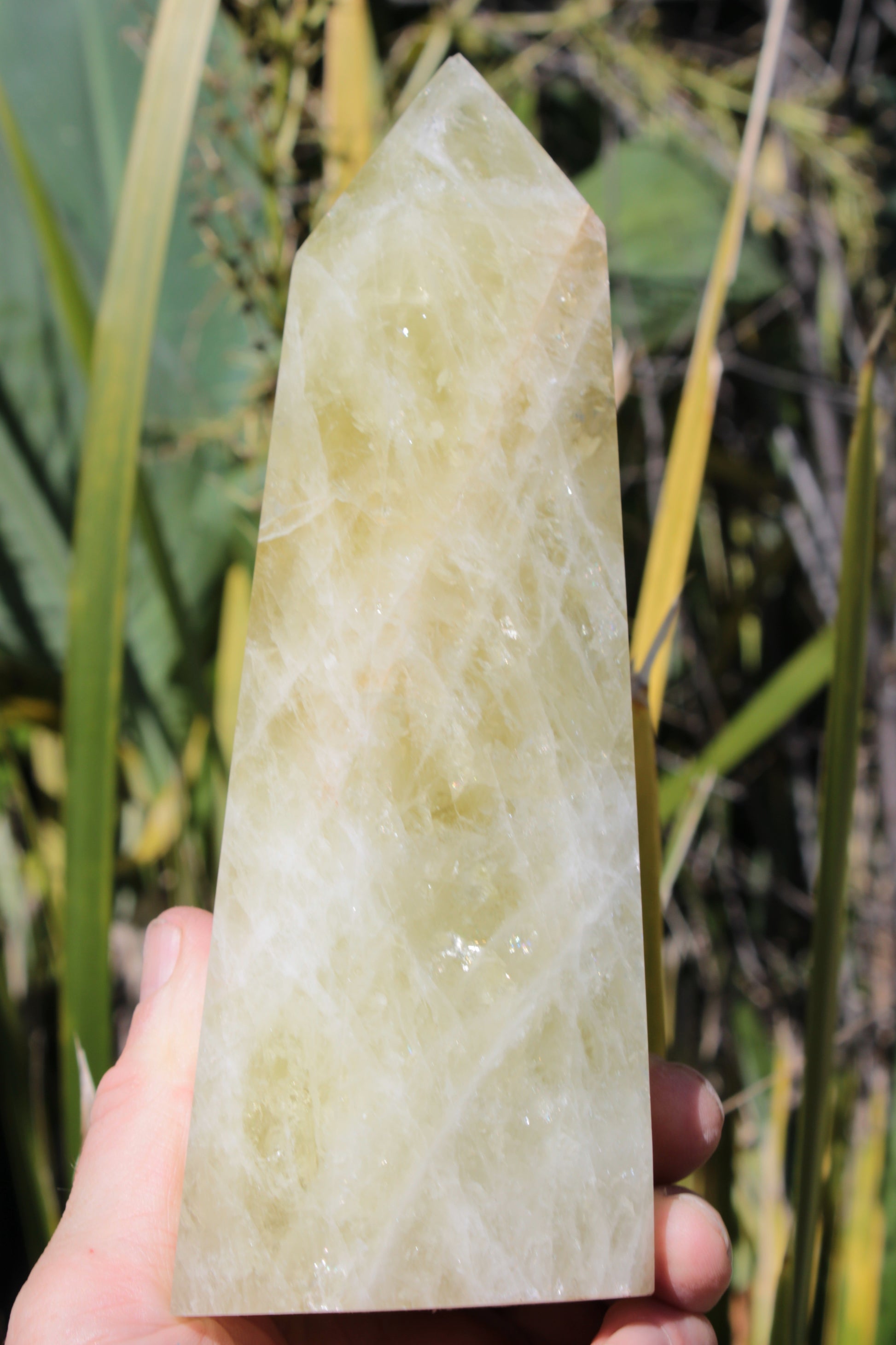 Citrine obelisk 1130g Rocks and Things