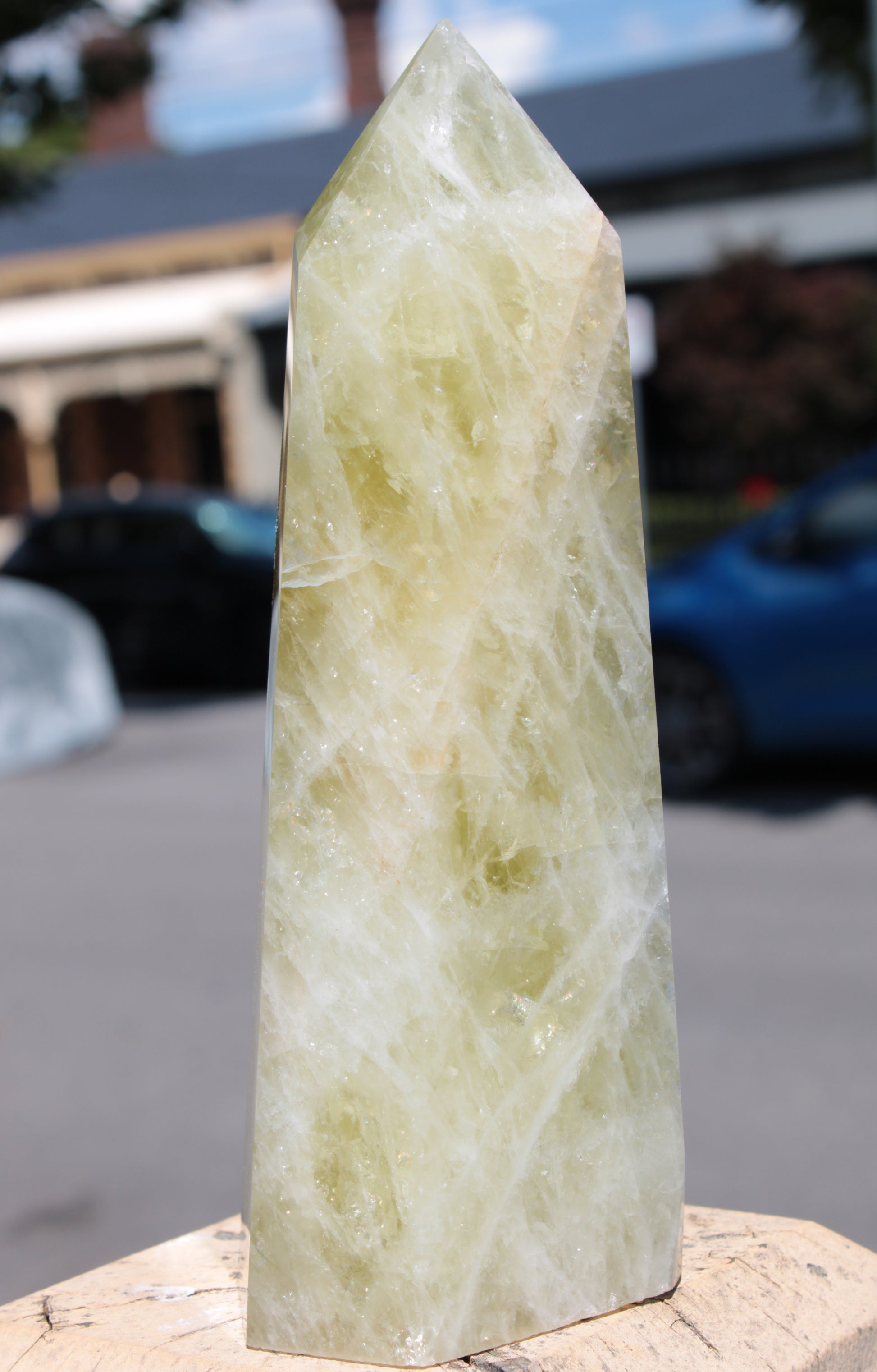 Citrine obelisk 1130g Rocks and Things