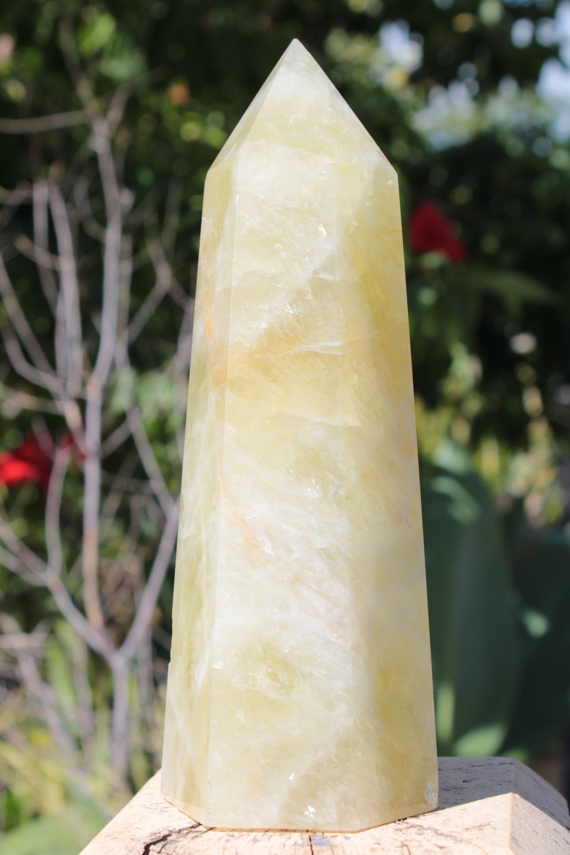 Citrine obelisk 1130g Rocks and Things