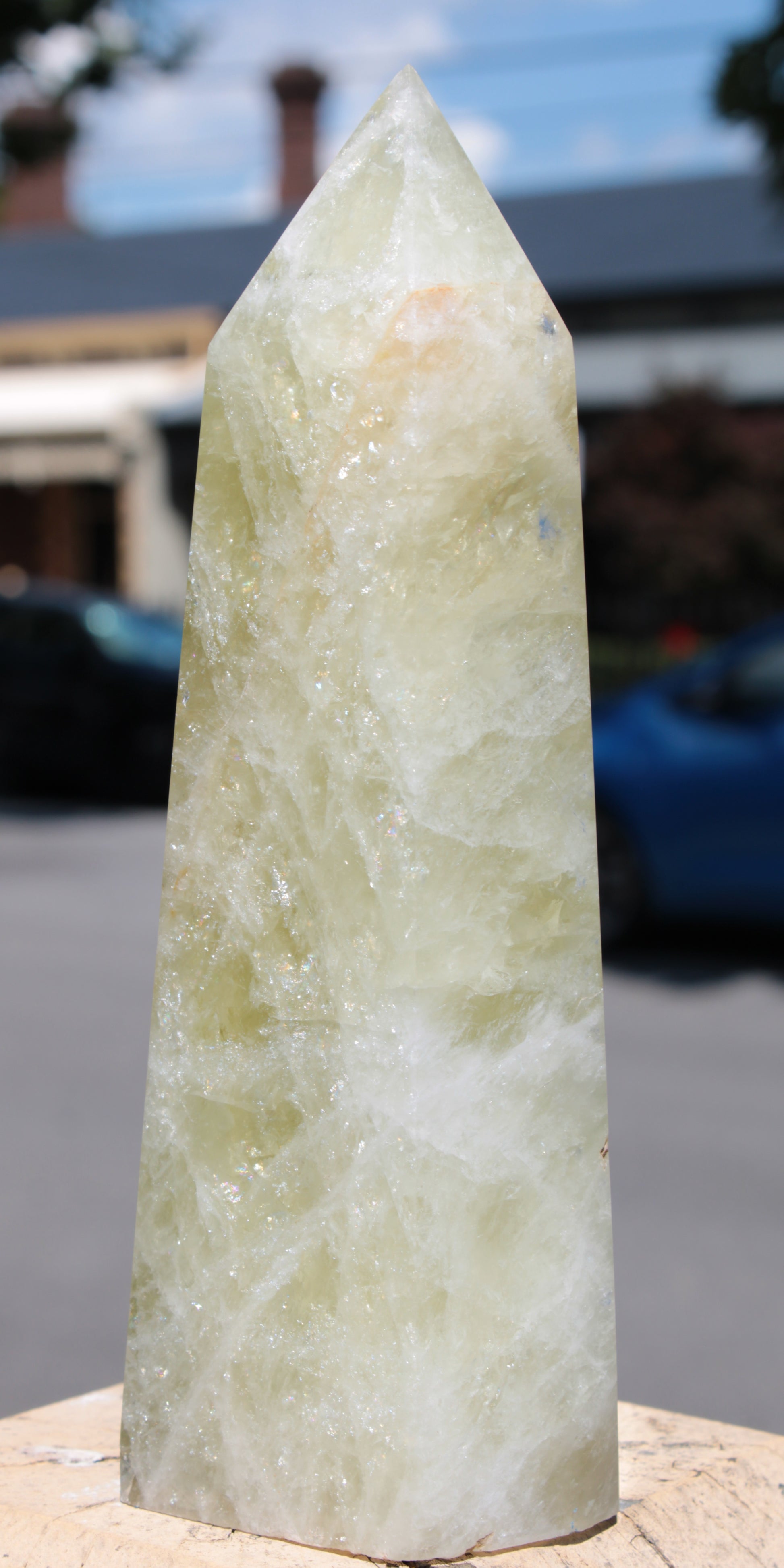 Citrine obelisk 1130g Rocks and Things