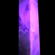 Pink Sakura Agate obelisk 516g Rocks and Things Store