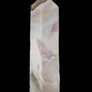 Pink Sakura Agate obelisk 516g in sunshine - Rocks and Things Store