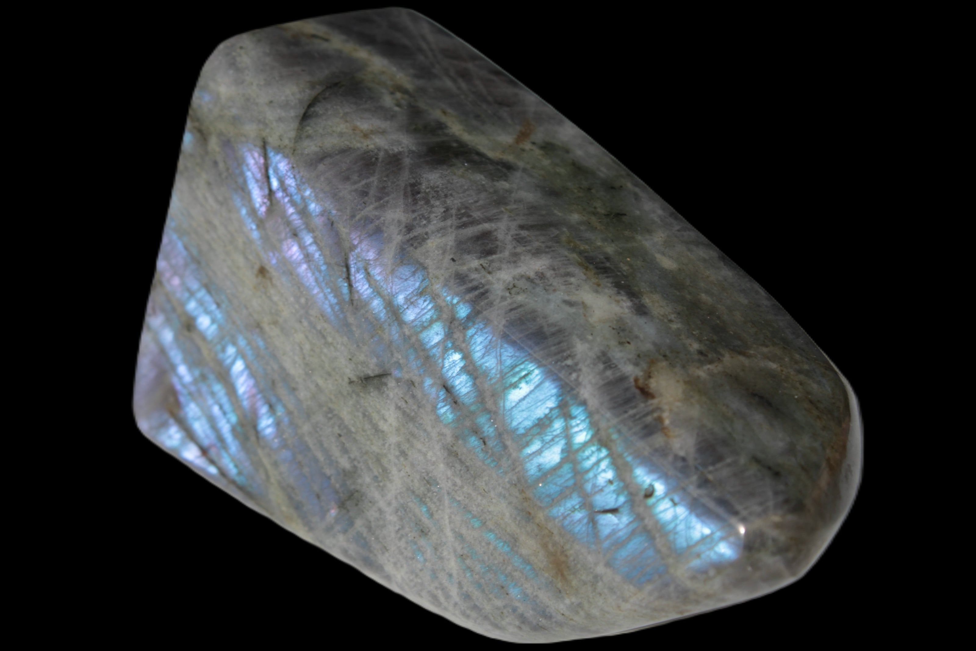 Purple flash Labradorite 433g Rocks and Things