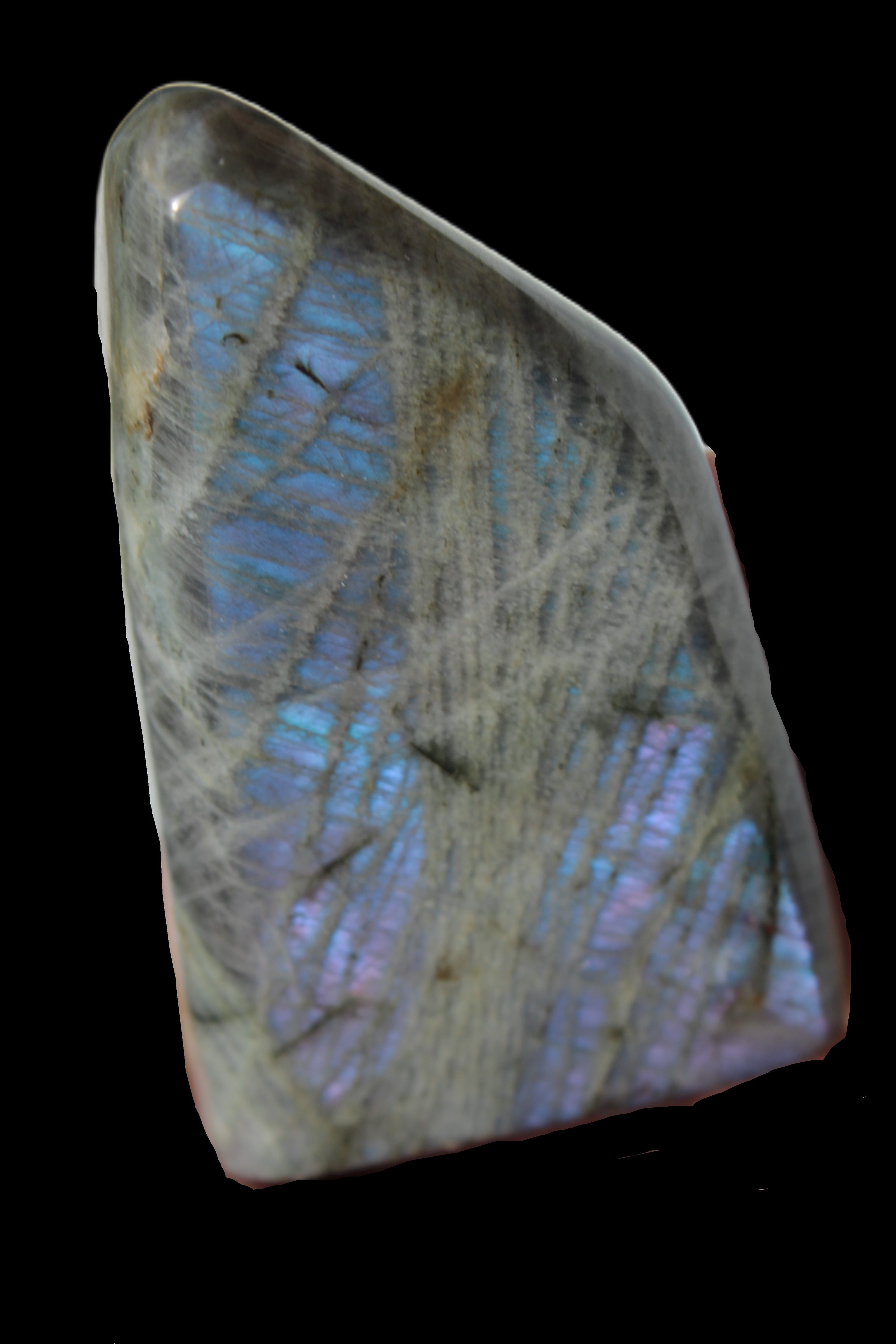 Purple flash Labradorite 433g Rocks and Things