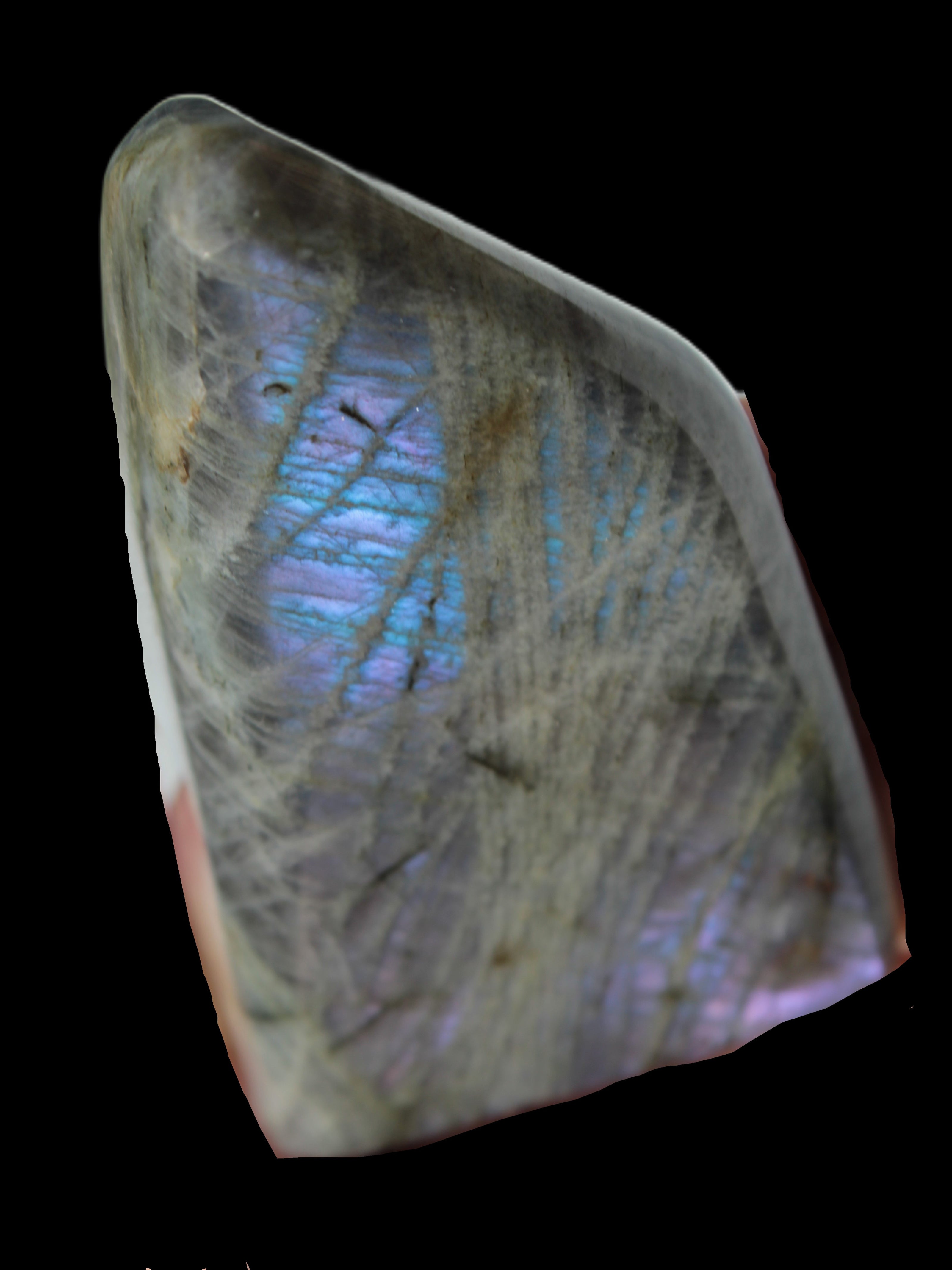 Purple flash Labradorite 433g Rocks and Things