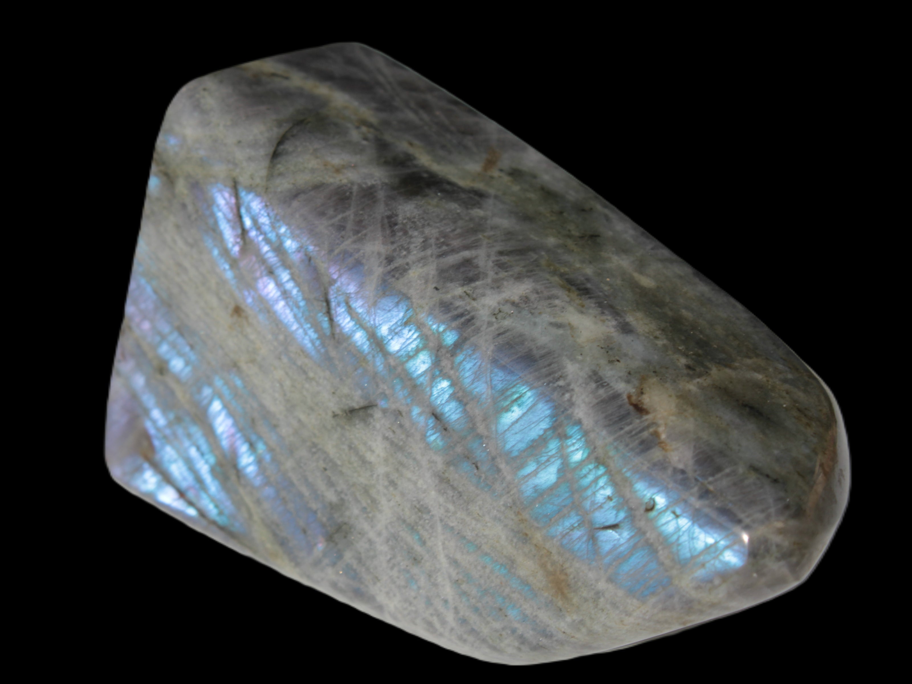Purple flash Labradorite 433g Rocks and Things