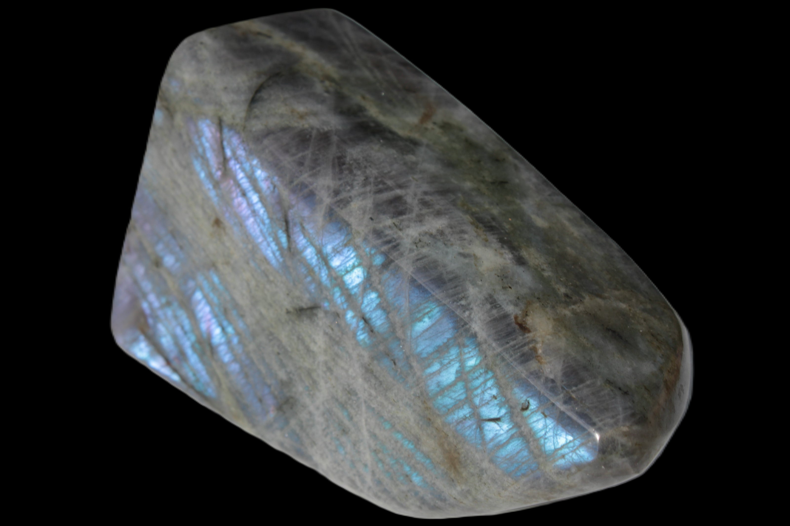 Purple flash Labradorite 433g Rocks and Things