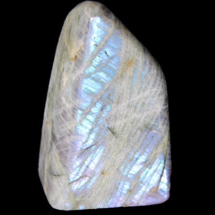 Purple flash Labradorite 433g in sunlight - Rocks and Things Store
