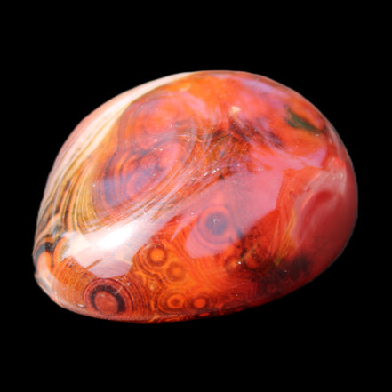 Crazy Silk Banded Agate from Madagascar 50g in sunlight - Rocks and Things Store