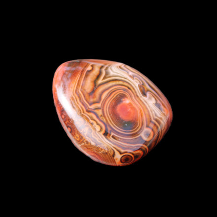 Crazy Silk Banded Agate from Madagascar 50g in sunlight - Rocks and Things Store