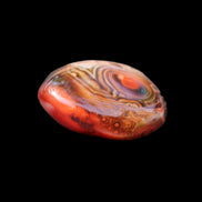 Crazy Silk Banded Agate from Madagascar 50g in sunlight - Rocks and Things Store