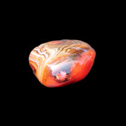Crazy Silk Banded Agate from Madagascar 50g in sunlight - Rocks and Things Store