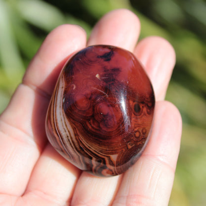 Crazy Silk Banded Agate from Madagascar 50g Rocks and Things