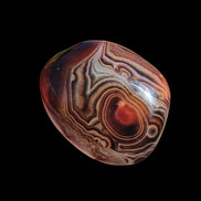 Crazy Silk Banded Agate from Madagascar 50g in sunlight - Rocks and Things Store