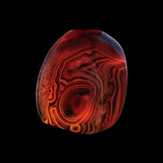 Crazy Silk Banded Agate from Madagascar 50g in sunlight - Rocks and Things Store