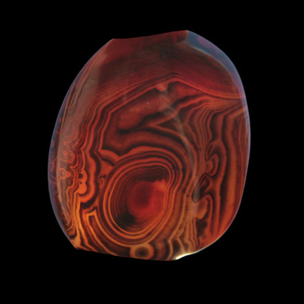 Crazy Silk Banded Agate from Madagascar 50g in sunlight - Rocks and Things Store