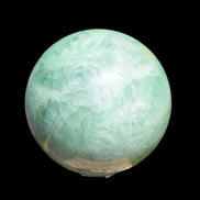 GGreen Fluorite sphere 3164g in sunlight, Rocks and Things Store
