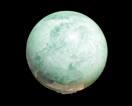Green Fluorite sphere 3164g in sunlight, Rocks and Things Store