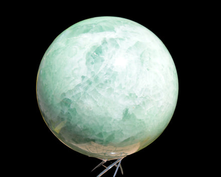 Green Fluorite sphere 3164g in sunlight, Rocks and Things Store