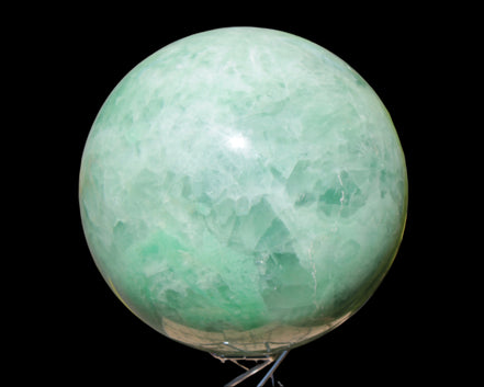 Green Fluorite sphere 3164g Rocks and Things