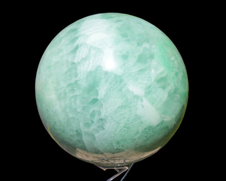 Green Fluorite sphere 3164g in sunlight, Rocks and Things Store
