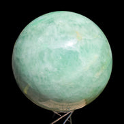 Green Fluorite sphere 3164g in sunlight, Rocks and Things Store