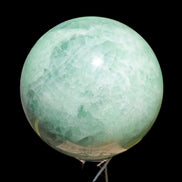 Green Fluorite sphere 3164g in sunlight, Rocks and Things Store