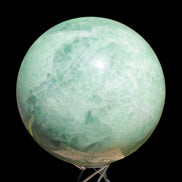 Green Fluorite sphere 3164g in sunlight, Rocks and Things Store