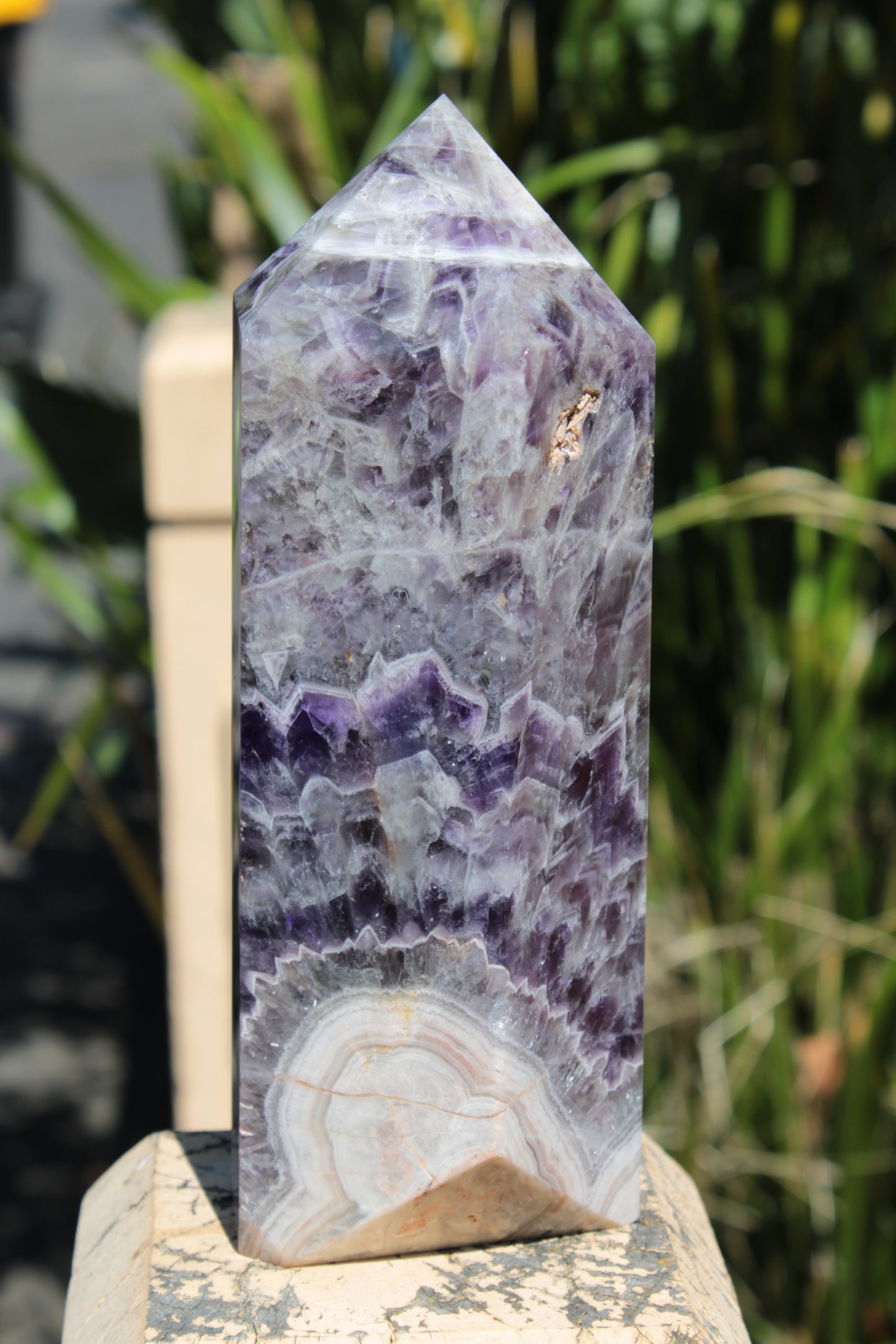 Fantasy Amethyst obelisk 2013g Rocks and Things