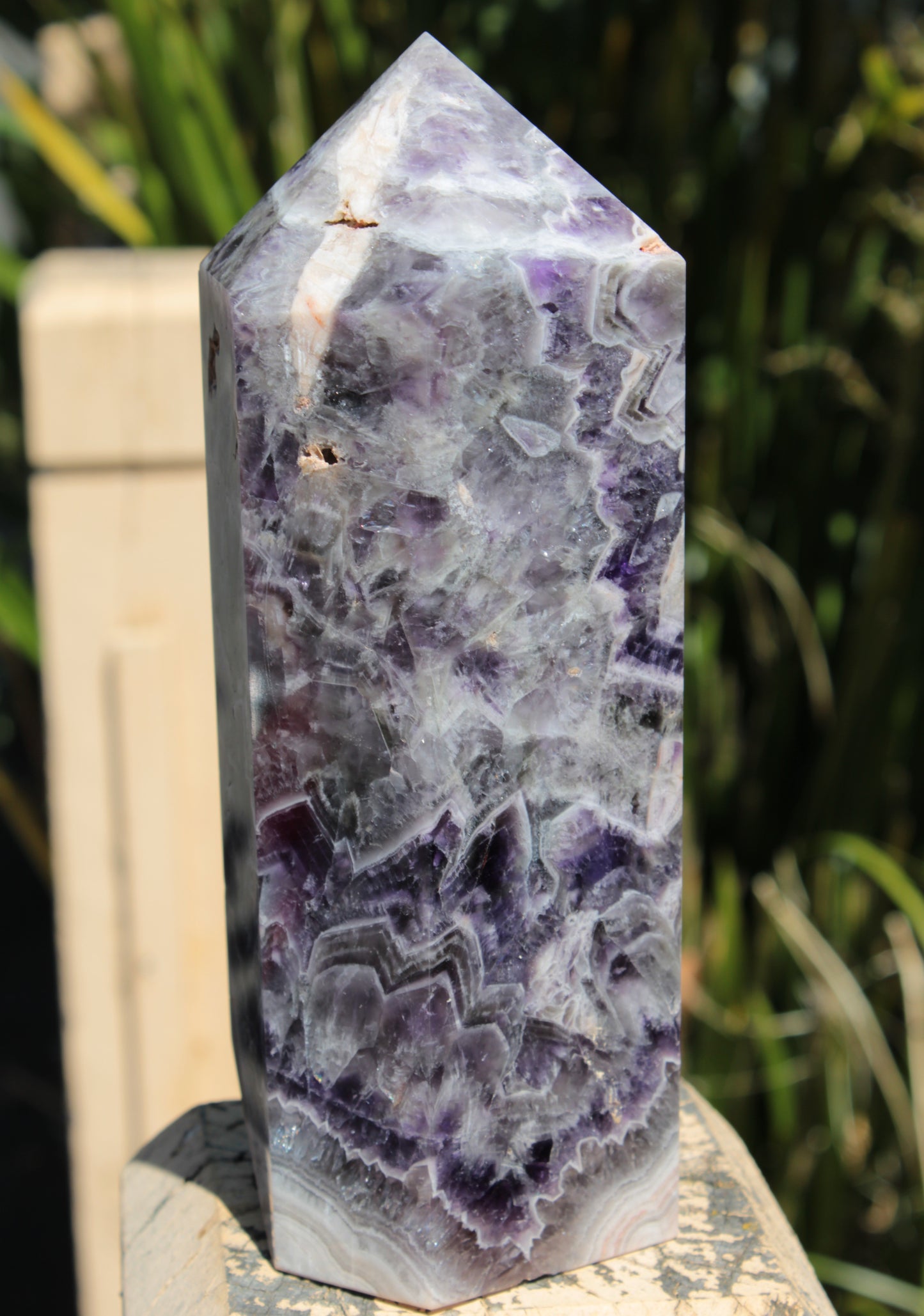 Fantasy Amethyst obelisk 2013g Rocks and Things