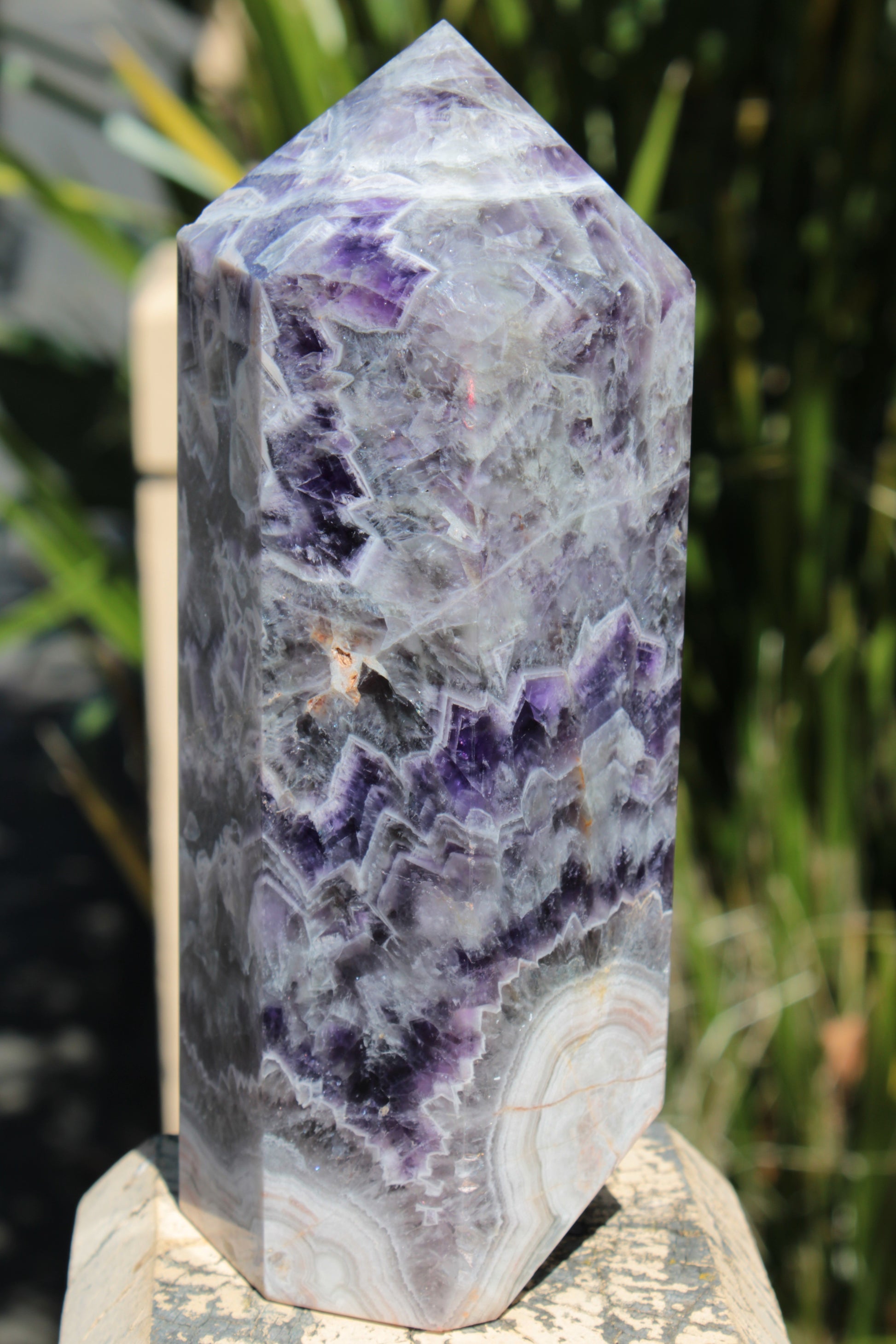 Fantasy Amethyst obelisk 2013g Rocks and Things