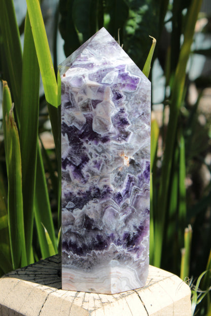 Fantasy Amethyst obelisk 2013g Rocks and Things