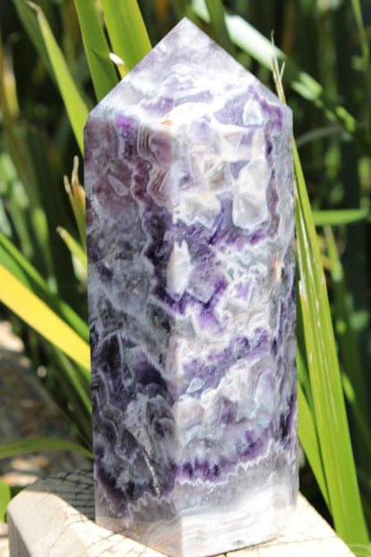 Fantasy Amethyst obelisk 2013g Rocks and Things