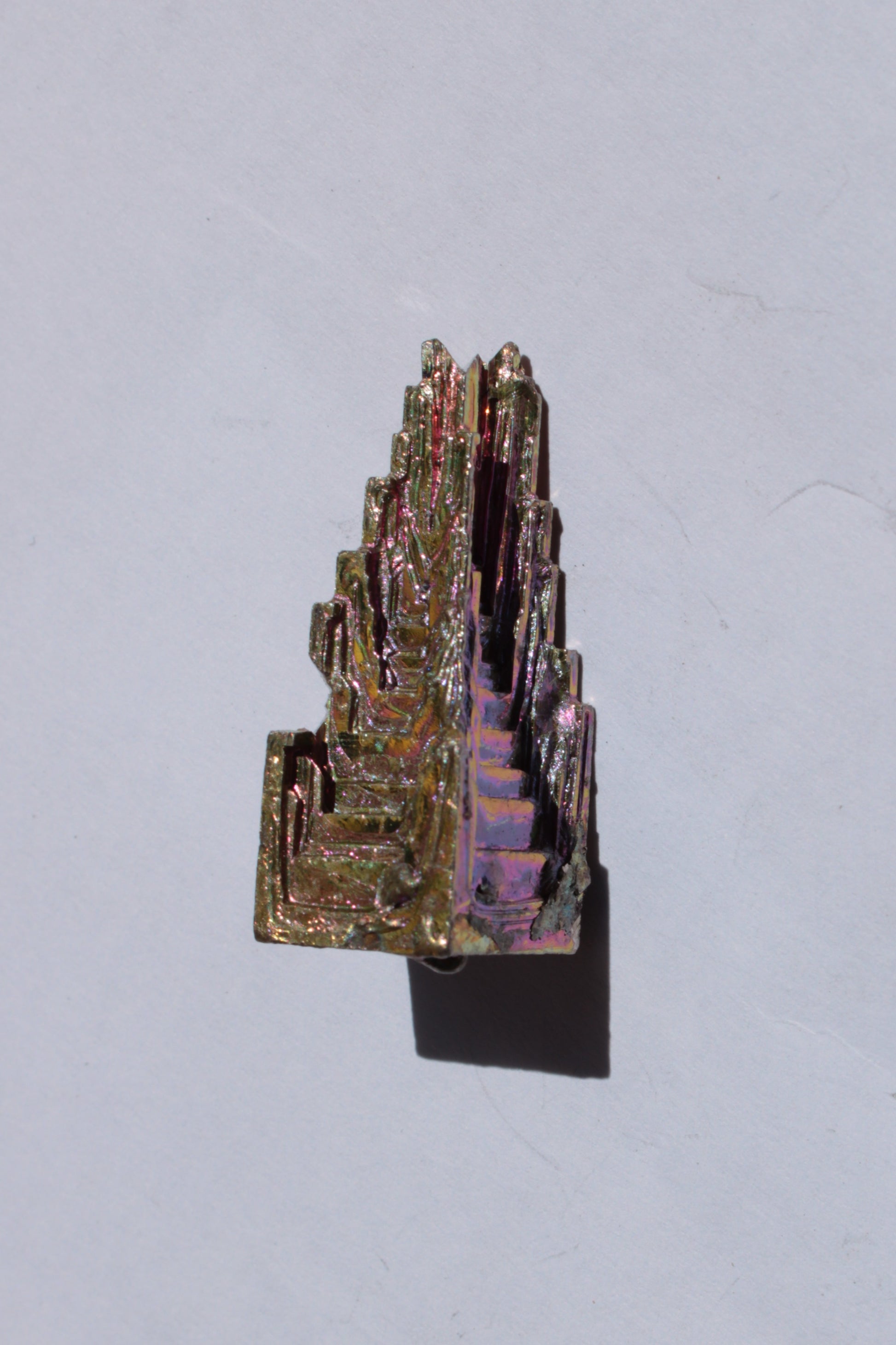 Bismuth castle crystal 9-12g Rocks and Things