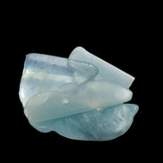 Aquamarine 4 polished crystals 4g - Rocks and Things Store
