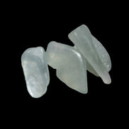 Aquamarine 4 polished crystals 4g - Rocks and Things Store