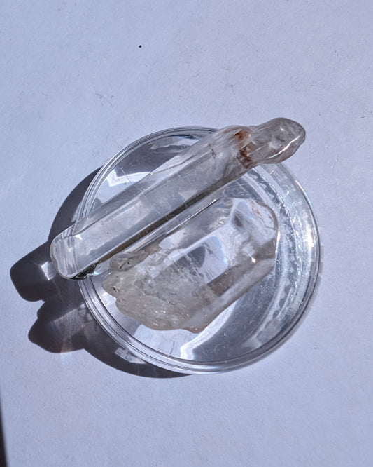 Quartz 1-3 polished crystal points 8-9g