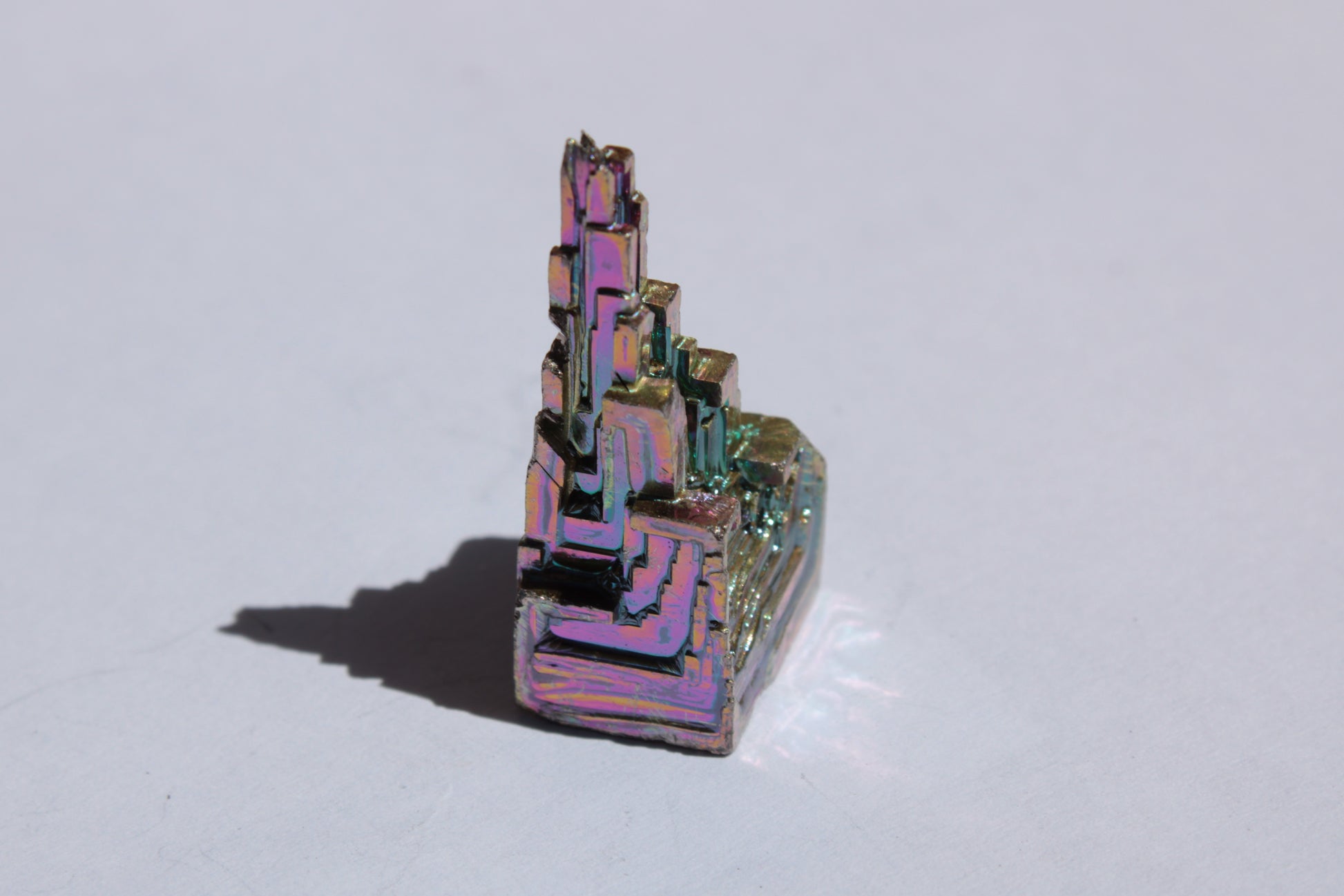 Bismuth castle crystal 9-12g Rocks and Things