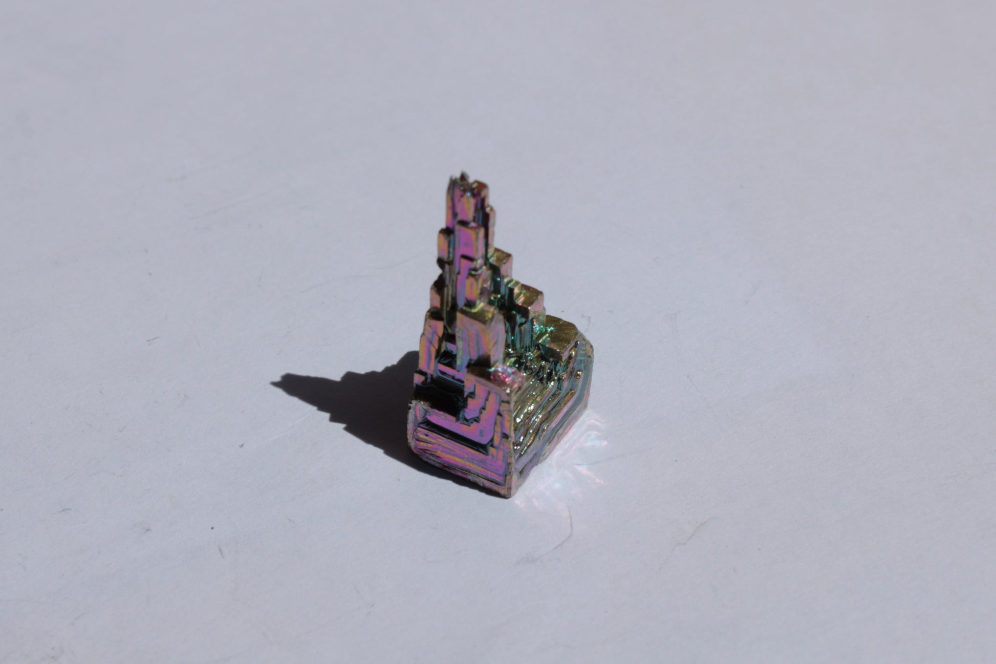 Bismuth castle crystal 9-12g Rocks and Things