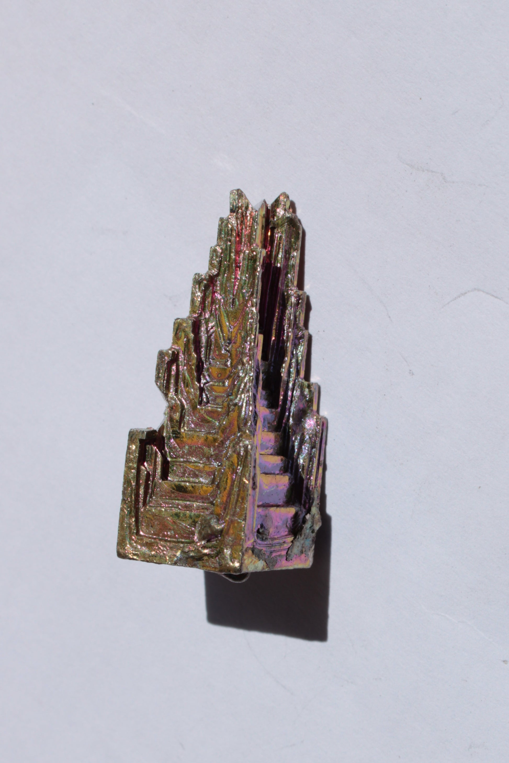 Bismuth castle crystal 9-12g Rocks and Things