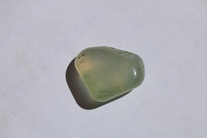 Clear Agate tumbled stone 7.8g Rocks and Things