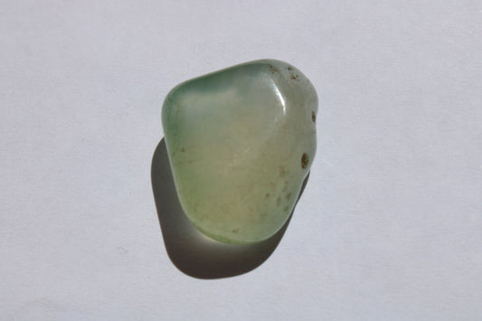 Clear Agate tumbled stone 7.8g Rocks and Things