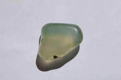 Clear Agate tumbled stone 7.8g Rocks and Things